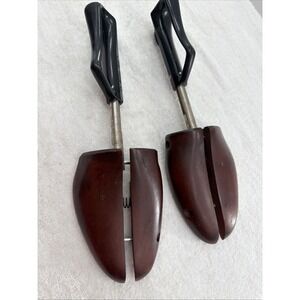Vintage Shoe Keeper Travel Tree Shoe Tree By Rochester Shoe 4 Mohawk
